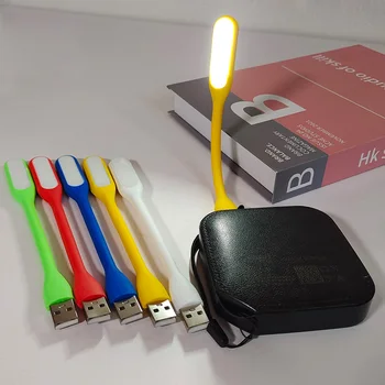 Mini Prenosné USB LED Svetlo Power Bank Prenosný Notebook LED Lampa na Stôl Svetlo USB Nočné Osvetlenie