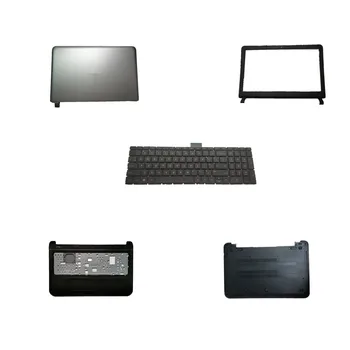 Notebook Klávesnice Hornej Prípade Top Späť LCD Kryt Spodnej Prípade Shell Pre HP Pavilion 15-CU 15-cu0000 15-cu1000 Striebro