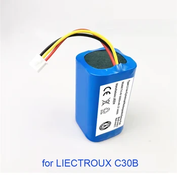 Liectroux – nový, originálny platné pre robot vysávač C30B 14,4 V 9800mAh s lítiové batérie, 1 ks/taška, dodanie zdarma