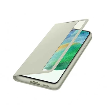 Pre Samsung Originálne Galaxy S21 FE 5G Smart Vymazať Zobrazenie Flip Prípade Inteligentných Kožené Plnú Ochranu Kryt Pre S21fe 5G S Box