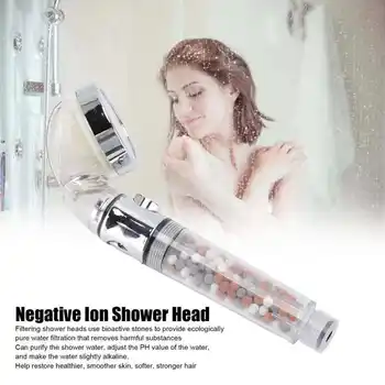 LED Sprcha Postrekovač G1/2 Negatívne ióny Sprcha Hlavy 3 Farby postrekovač hlavu regulácia Teploty Ručné Showerhead