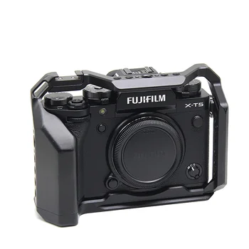 Hliníkové DSLR Fotoaparát Klietka pre Fujifilm X-T5 Dslr Rýchle Uvoľnenie L Doska Držiak Rozšírenie Rám Stabilizátor Plošinu s Chladné Topánky
