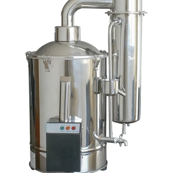 AM-DZ20Z 5L/h 10 L/h 20L/h, elektrický ohrev vody liehovarník nehrdzavejúcej ocele vody liehovarník laboratórne destilačné zariadenia
