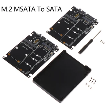 NGFF Na SATA 3 Externý HDD Enclosure MSATA SSD Adaptér M. 2 SATA Protokol Adaptér Board Pevný Disk Adaptér Doska