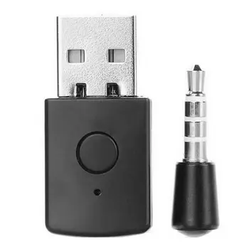 Adaptéry USB Bluetooth Dongle s USB Adaptér Bluetooth 4.0 3,5 mm pre PS4 Stabilný Výkon Bluetooth Slúchadlá s káblom