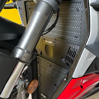 Pre Ducati Streetf**** V2 2022 2023 Ulici f**** Motocykel Hornej Dolnej Radiátorové Kryty Mriežka Kryt Olejom Chladený Stráže Protector