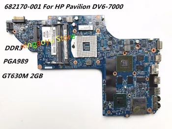Pre HP DV6 DV6-7000 Doske W/630M2GB 682170-001 100% Testované ok
