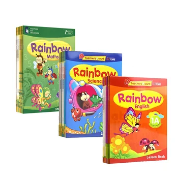Singapur Mš Osvietenie Rainbow Učebnice 8 Základné Učebnice Rainbow Series anglický + Vedy + Matematika (predáva sa samostatne)