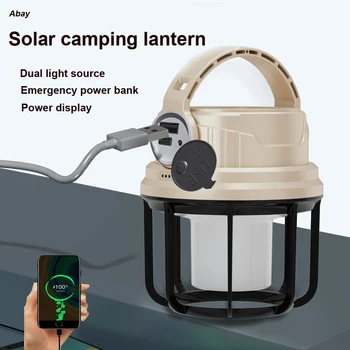 Nové Solárne Kempovanie Svietidlá Camping Ľahká Dobíjacia Baterka Pochodeň Vonkajšie Slnečné Žiarovka Svetla Noc Trhu Svetlo Rybárske Lampa