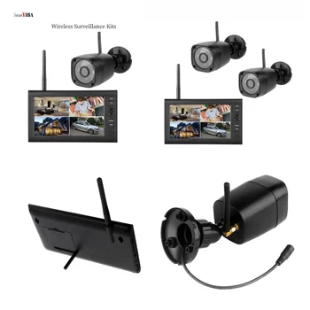 Bezdrôtové NVR Súpravy 7 palcový Monitor Digital 2.4 G Bezdrôtové Kamery monitorovacieho Systému Home Security kamerový Monitor Auta