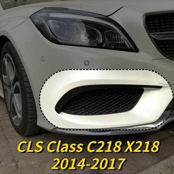 Pre Mercedes Benz CLS Triedy C218 X218 2014 2015 2016 2017 AMG Line Canard Telo Držiak Predného Nárazníka Spojler Hmlové Svetlo Mriežka Výbava