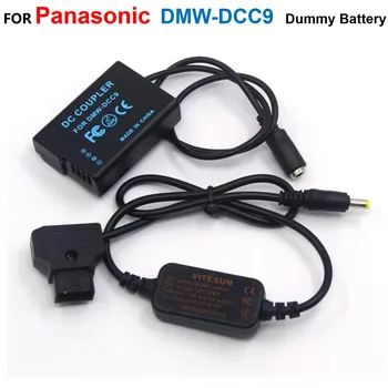 DMW-DCC9 BLD10 DC Spojka Figuríny Batérie+D-POKLEPANÍM na Krok-Dole Napájací Kábel Pre lumix DMC-GX1 DMC GF2 G3 G3K G3R G3T G3W G3E